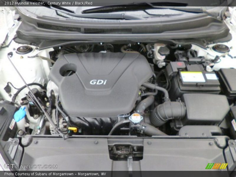  2012 Veloster  Engine - 1.6 Liter GDI DOHC 16-Valve Dual-CVVT 4 Cylinder