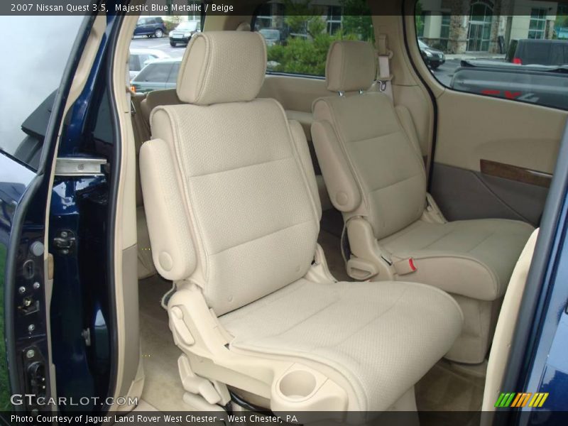 Majestic Blue Metallic / Beige 2007 Nissan Quest 3.5