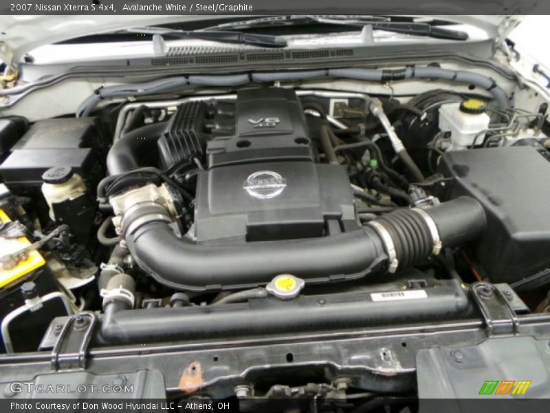 Avalanche White / Steel/Graphite 2007 Nissan Xterra S 4x4