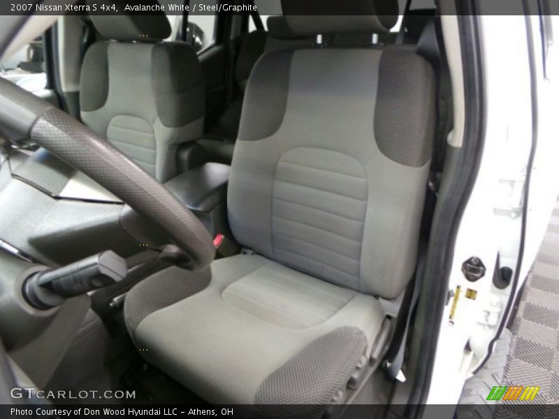 Avalanche White / Steel/Graphite 2007 Nissan Xterra S 4x4