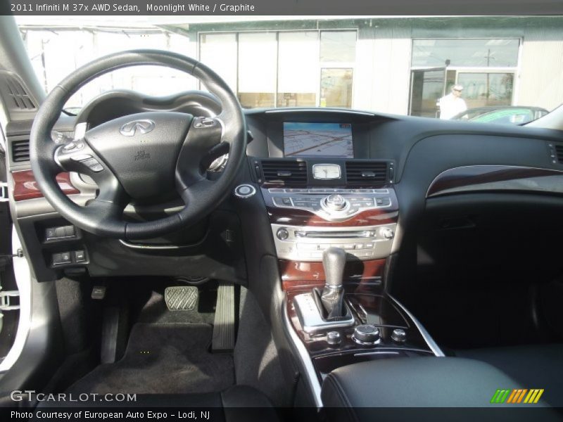 Moonlight White / Graphite 2011 Infiniti M 37x AWD Sedan