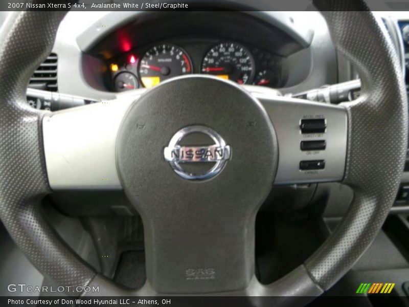 Avalanche White / Steel/Graphite 2007 Nissan Xterra S 4x4