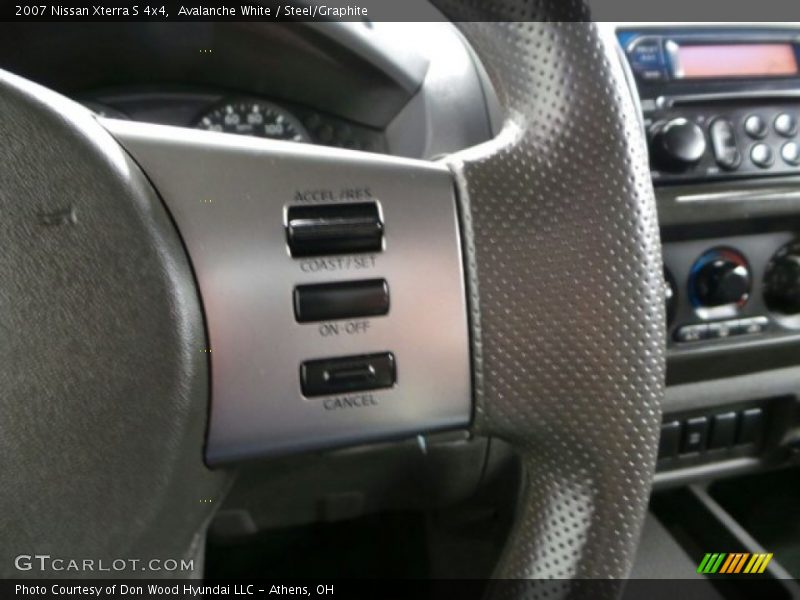 Avalanche White / Steel/Graphite 2007 Nissan Xterra S 4x4