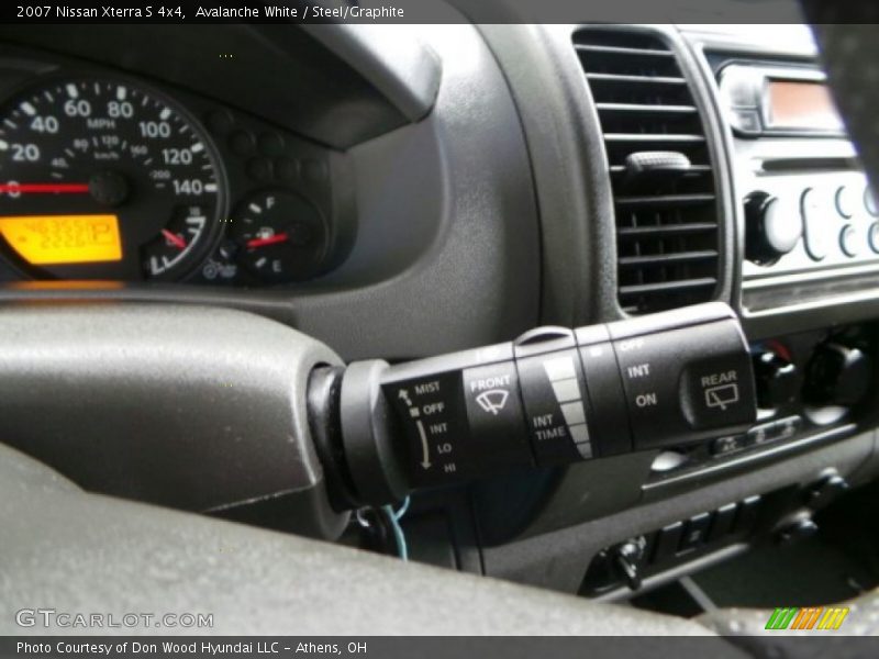 Avalanche White / Steel/Graphite 2007 Nissan Xterra S 4x4