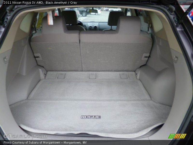 Black Amethyst / Gray 2011 Nissan Rogue SV AWD