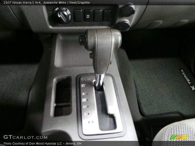 Avalanche White / Steel/Graphite 2007 Nissan Xterra S 4x4