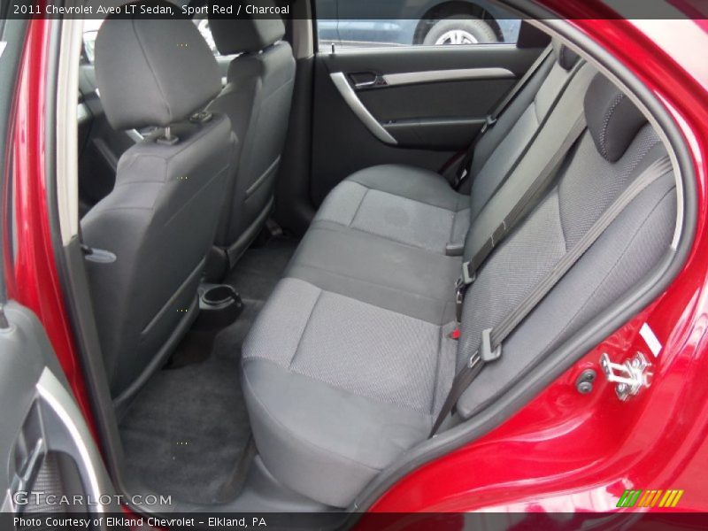 Sport Red / Charcoal 2011 Chevrolet Aveo LT Sedan