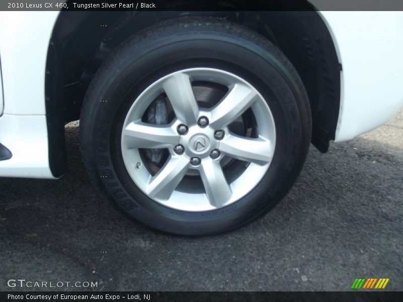 Tungsten Silver Pearl / Black 2010 Lexus GX 460
