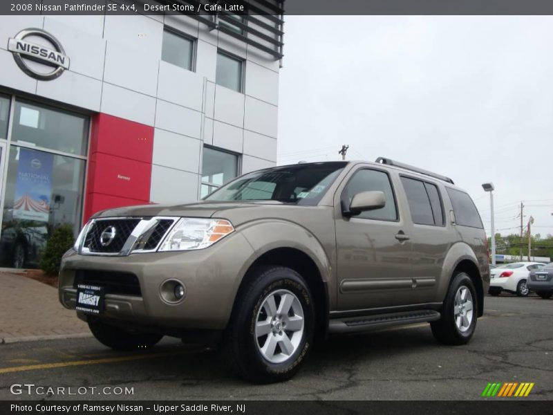 Desert Stone / Cafe Latte 2008 Nissan Pathfinder SE 4x4