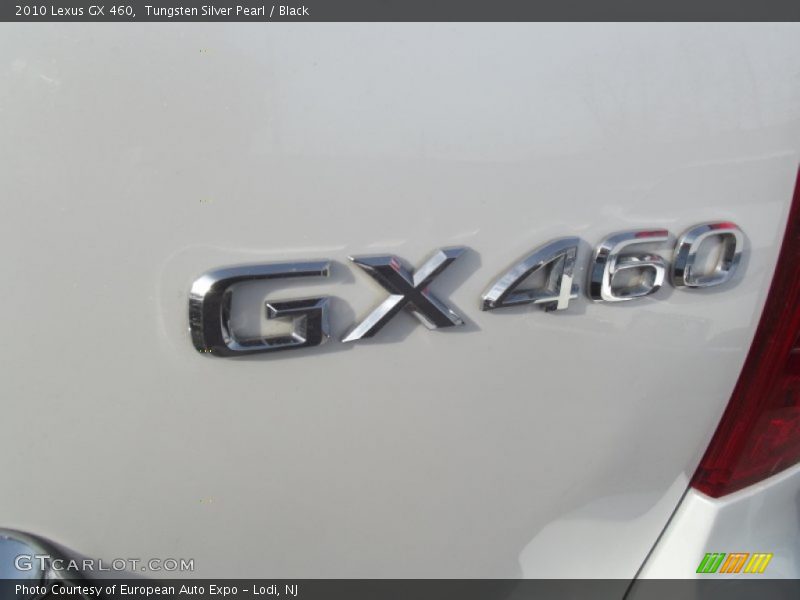 Tungsten Silver Pearl / Black 2010 Lexus GX 460