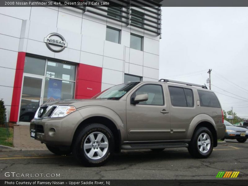 Desert Stone / Cafe Latte 2008 Nissan Pathfinder SE 4x4