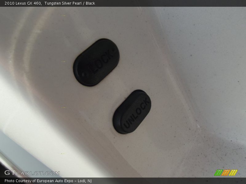 Tungsten Silver Pearl / Black 2010 Lexus GX 460