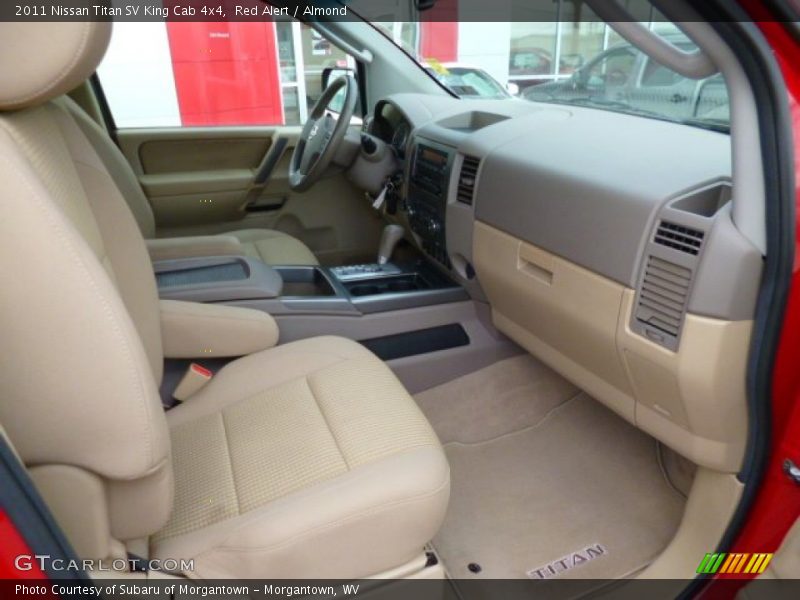 Red Alert / Almond 2011 Nissan Titan SV King Cab 4x4