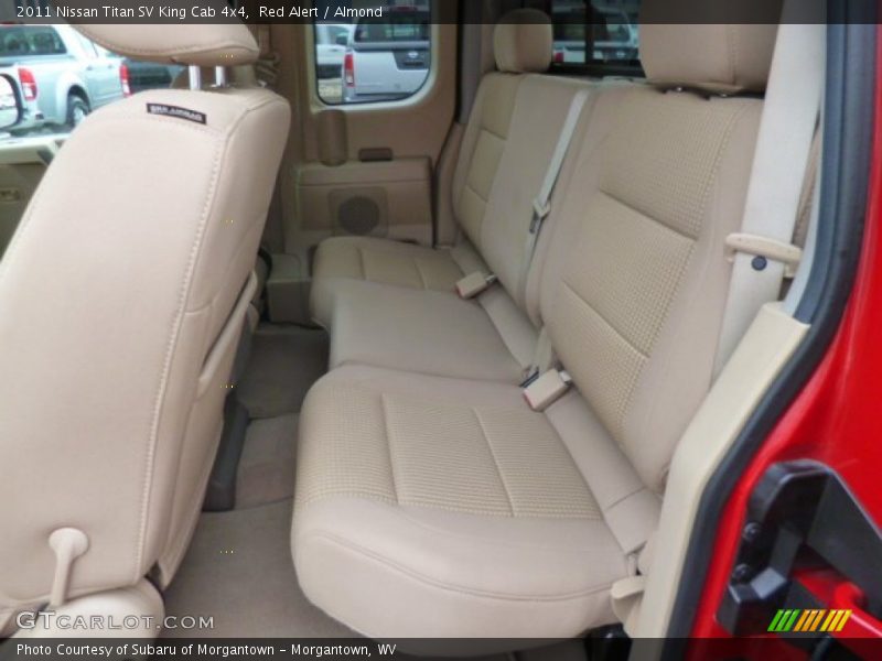Red Alert / Almond 2011 Nissan Titan SV King Cab 4x4