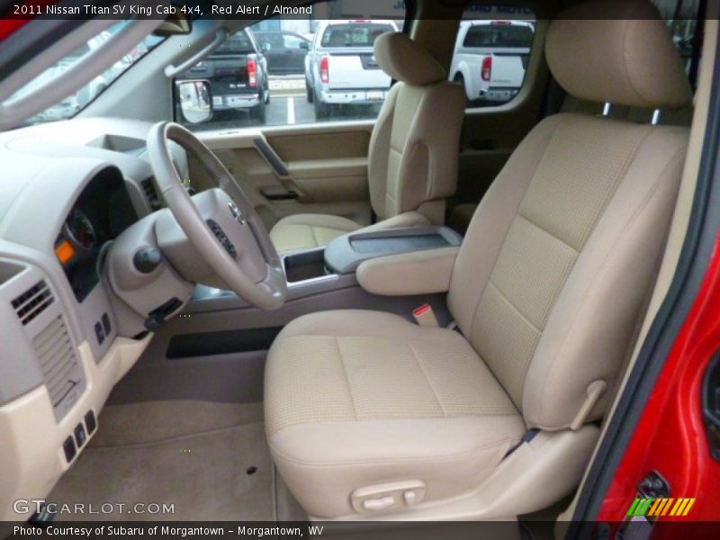 Red Alert / Almond 2011 Nissan Titan SV King Cab 4x4