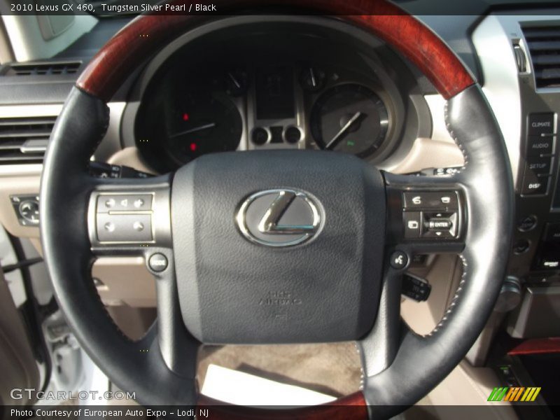 Tungsten Silver Pearl / Black 2010 Lexus GX 460