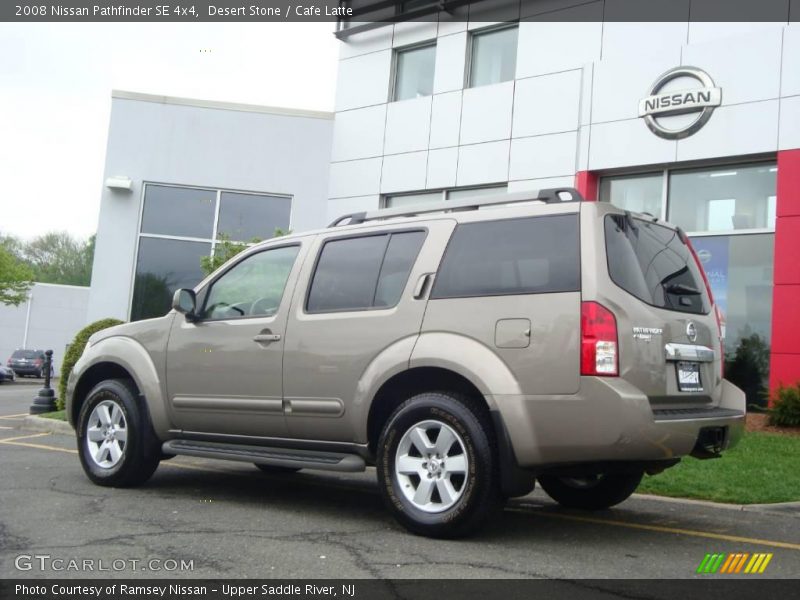 Desert Stone / Cafe Latte 2008 Nissan Pathfinder SE 4x4