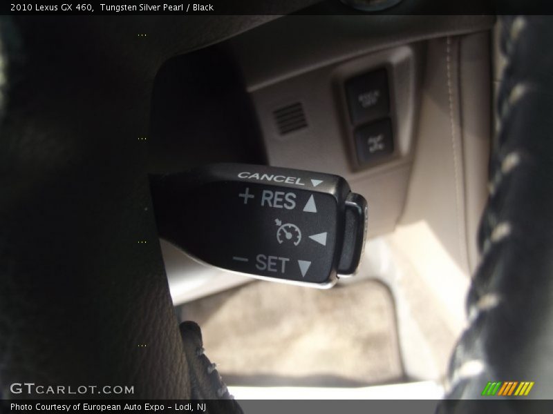 Tungsten Silver Pearl / Black 2010 Lexus GX 460