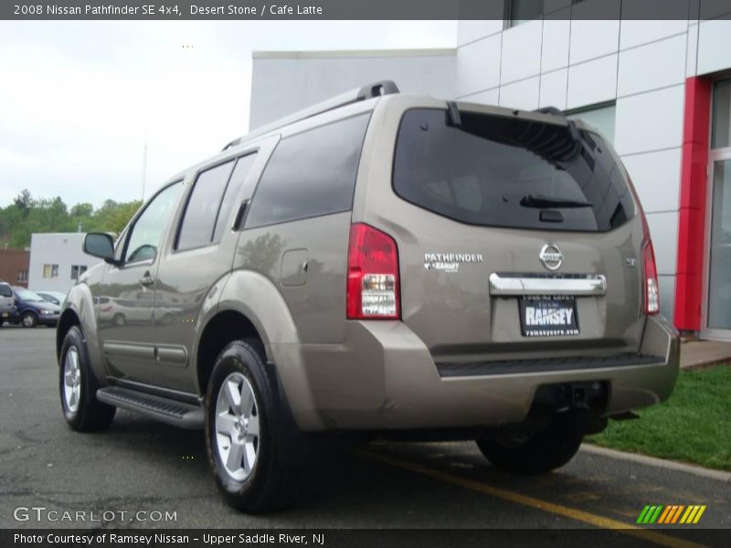 Desert Stone / Cafe Latte 2008 Nissan Pathfinder SE 4x4