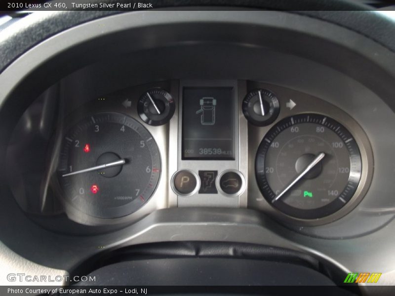 Tungsten Silver Pearl / Black 2010 Lexus GX 460