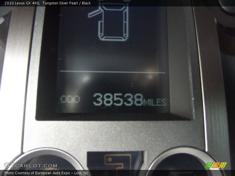 Tungsten Silver Pearl / Black 2010 Lexus GX 460