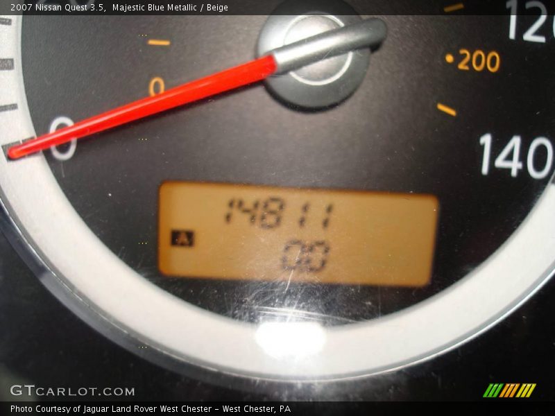 Majestic Blue Metallic / Beige 2007 Nissan Quest 3.5