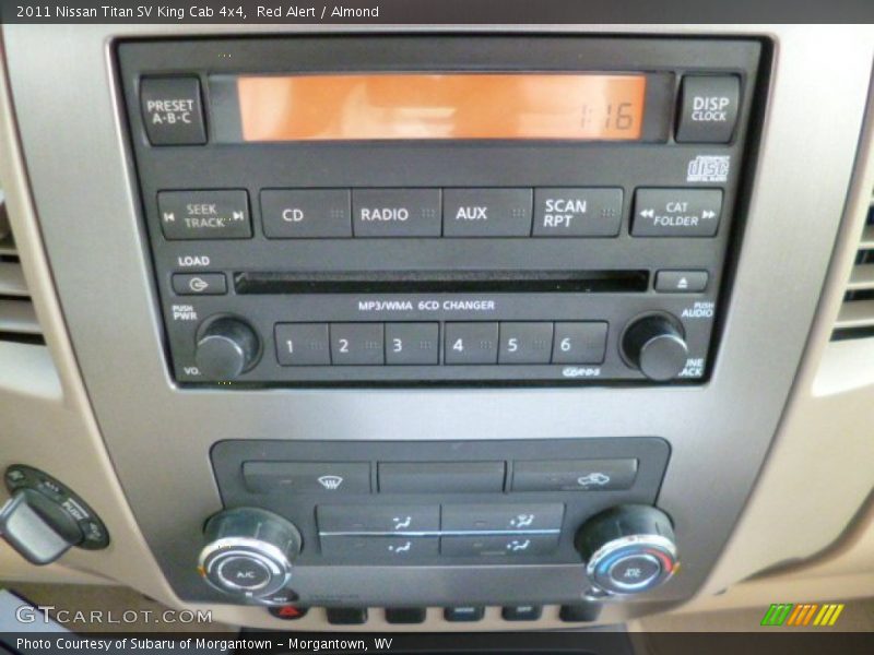 Red Alert / Almond 2011 Nissan Titan SV King Cab 4x4
