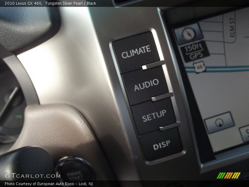 Tungsten Silver Pearl / Black 2010 Lexus GX 460
