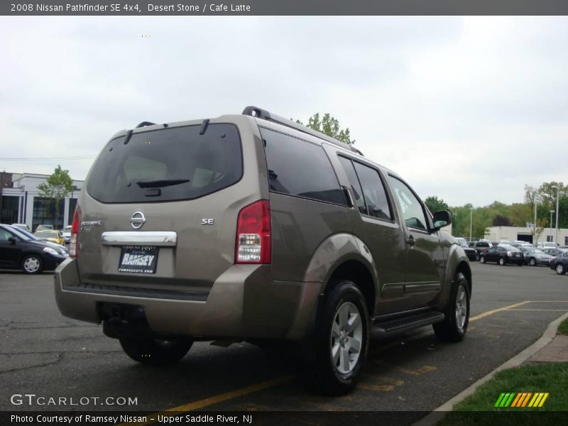 Desert Stone / Cafe Latte 2008 Nissan Pathfinder SE 4x4