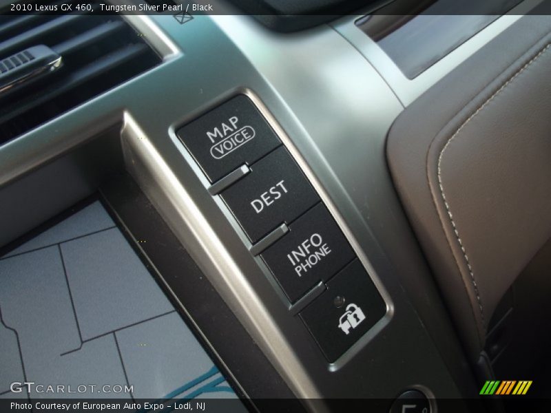 Tungsten Silver Pearl / Black 2010 Lexus GX 460