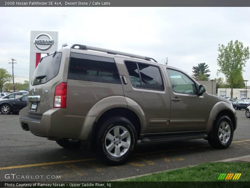 Desert Stone / Cafe Latte 2008 Nissan Pathfinder SE 4x4