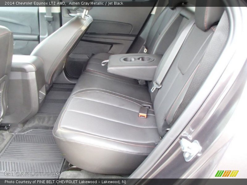 Ashen Gray Metallic / Jet Black 2014 Chevrolet Equinox LTZ AWD
