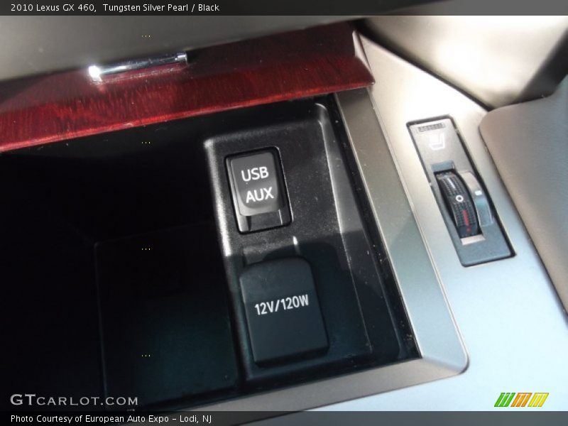 Tungsten Silver Pearl / Black 2010 Lexus GX 460