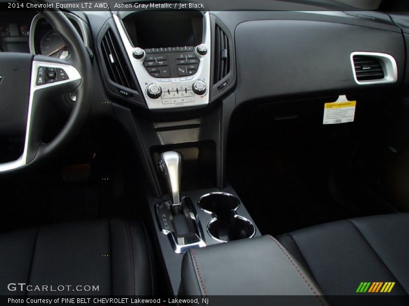 Ashen Gray Metallic / Jet Black 2014 Chevrolet Equinox LTZ AWD