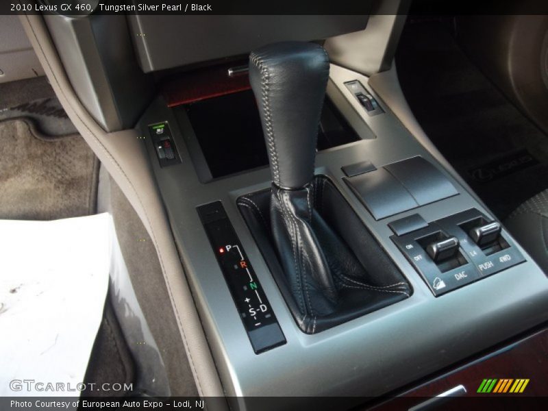Tungsten Silver Pearl / Black 2010 Lexus GX 460