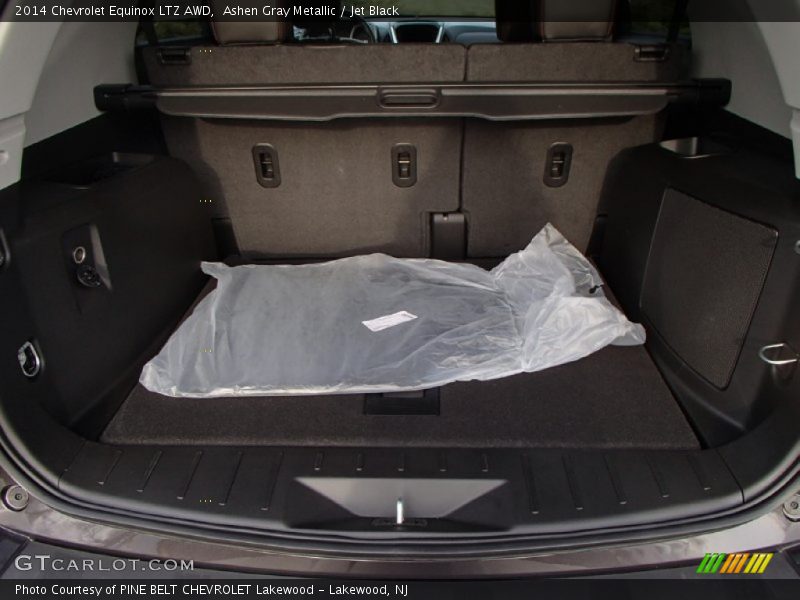 Ashen Gray Metallic / Jet Black 2014 Chevrolet Equinox LTZ AWD