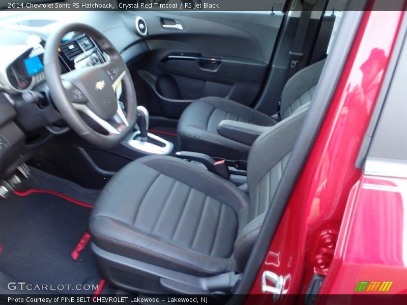 Crystal Red Tintcoat / RS Jet Black 2014 Chevrolet Sonic RS Hatchback