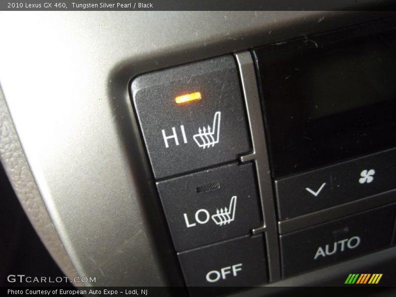 Tungsten Silver Pearl / Black 2010 Lexus GX 460