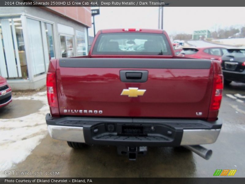 Deep Ruby Metallic / Dark Titanium 2014 Chevrolet Silverado 2500HD LS Crew Cab 4x4