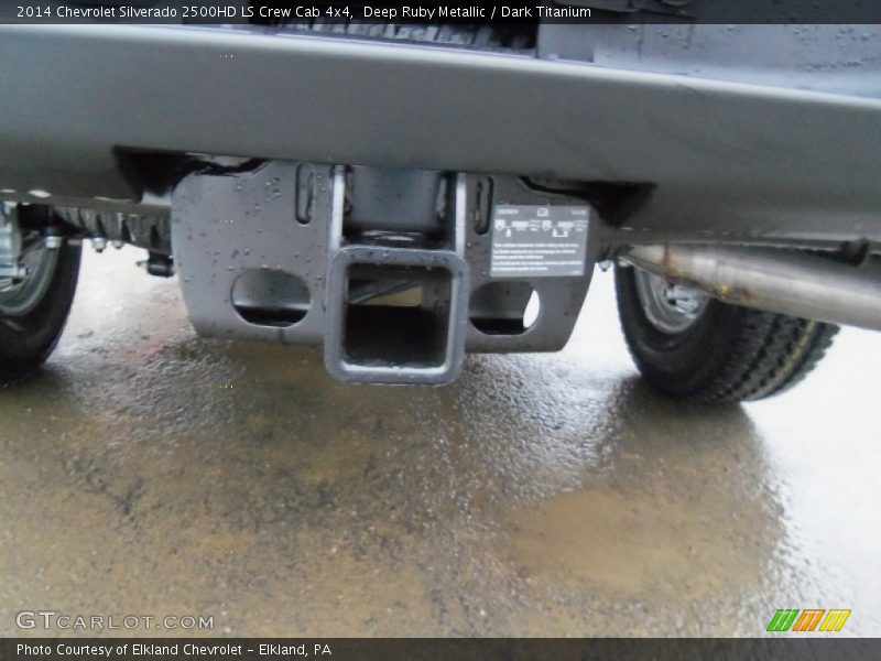 Deep Ruby Metallic / Dark Titanium 2014 Chevrolet Silverado 2500HD LS Crew Cab 4x4