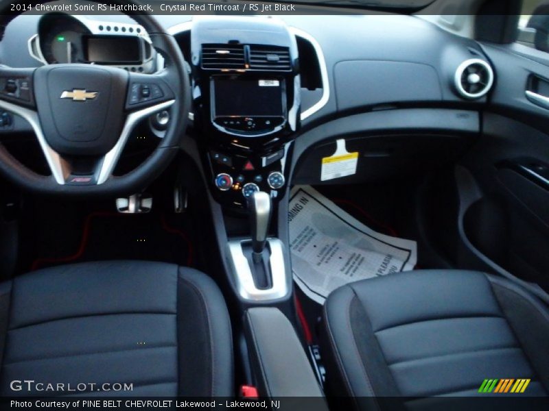 Crystal Red Tintcoat / RS Jet Black 2014 Chevrolet Sonic RS Hatchback