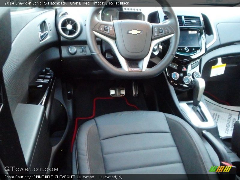 Crystal Red Tintcoat / RS Jet Black 2014 Chevrolet Sonic RS Hatchback