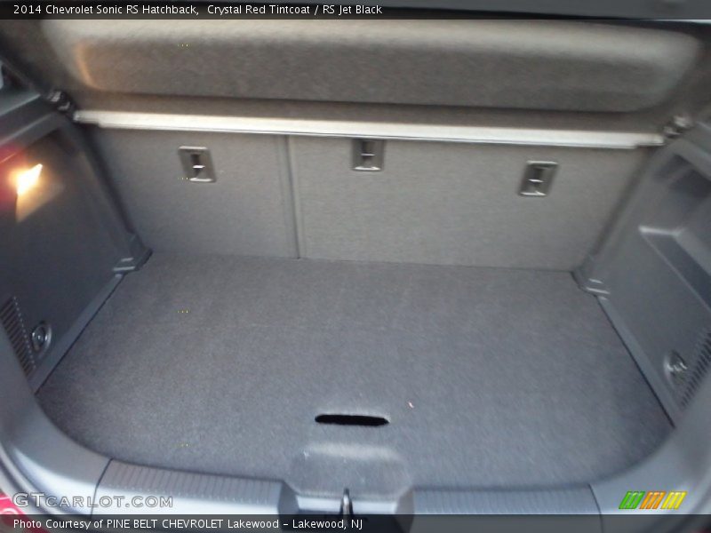 Crystal Red Tintcoat / RS Jet Black 2014 Chevrolet Sonic RS Hatchback