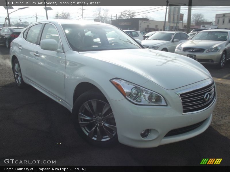 Moonlight White / Wheat 2011 Infiniti M 37x AWD Sedan