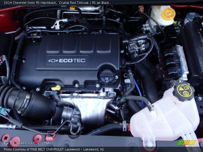 Crystal Red Tintcoat / RS Jet Black 2014 Chevrolet Sonic RS Hatchback