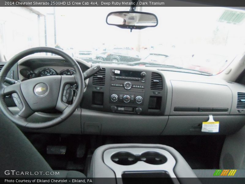 Dashboard of 2014 Silverado 2500HD LS Crew Cab 4x4