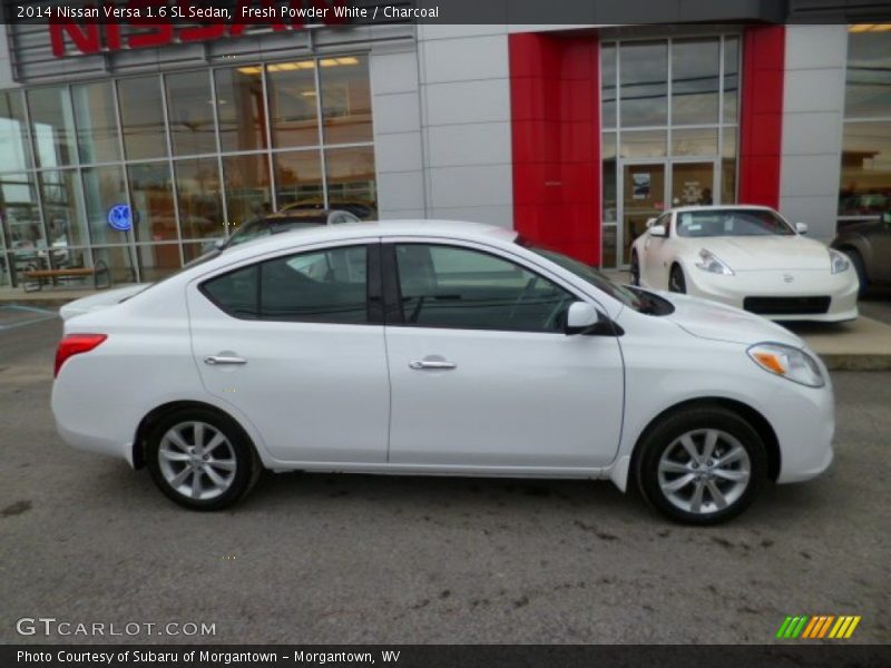  2014 Versa 1.6 SL Sedan Fresh Powder White