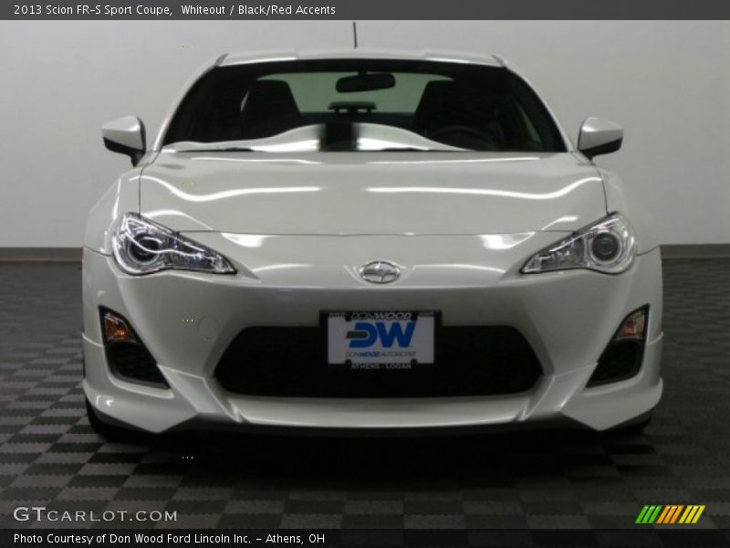 Whiteout / Black/Red Accents 2013 Scion FR-S Sport Coupe