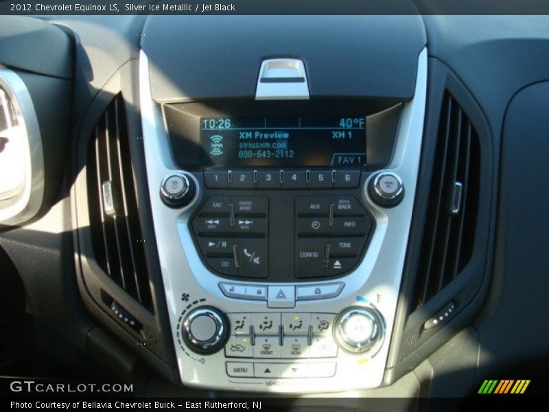 Silver Ice Metallic / Jet Black 2012 Chevrolet Equinox LS