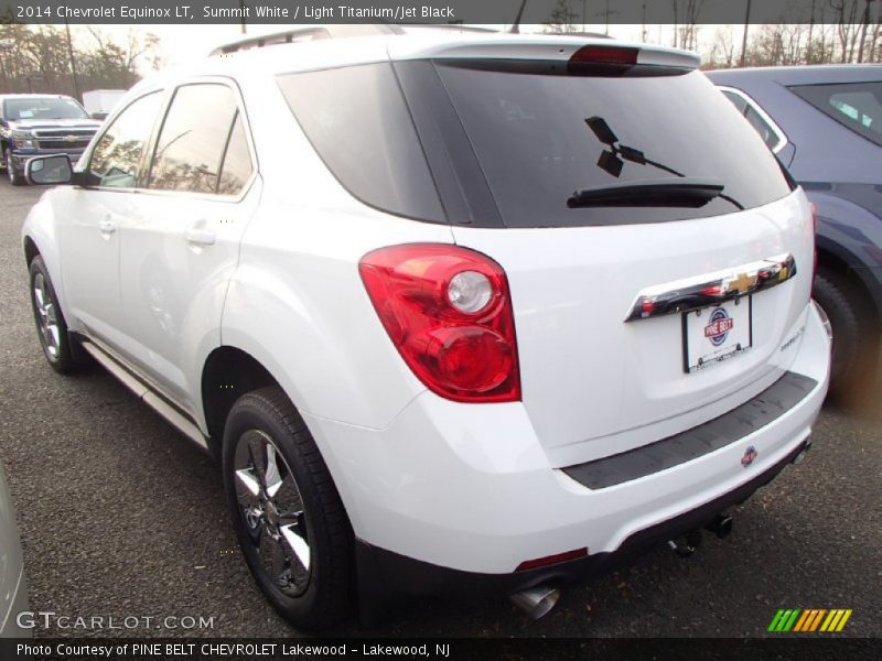 Summit White / Light Titanium/Jet Black 2014 Chevrolet Equinox LT